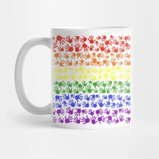 Rainbow flag LGBT Mug